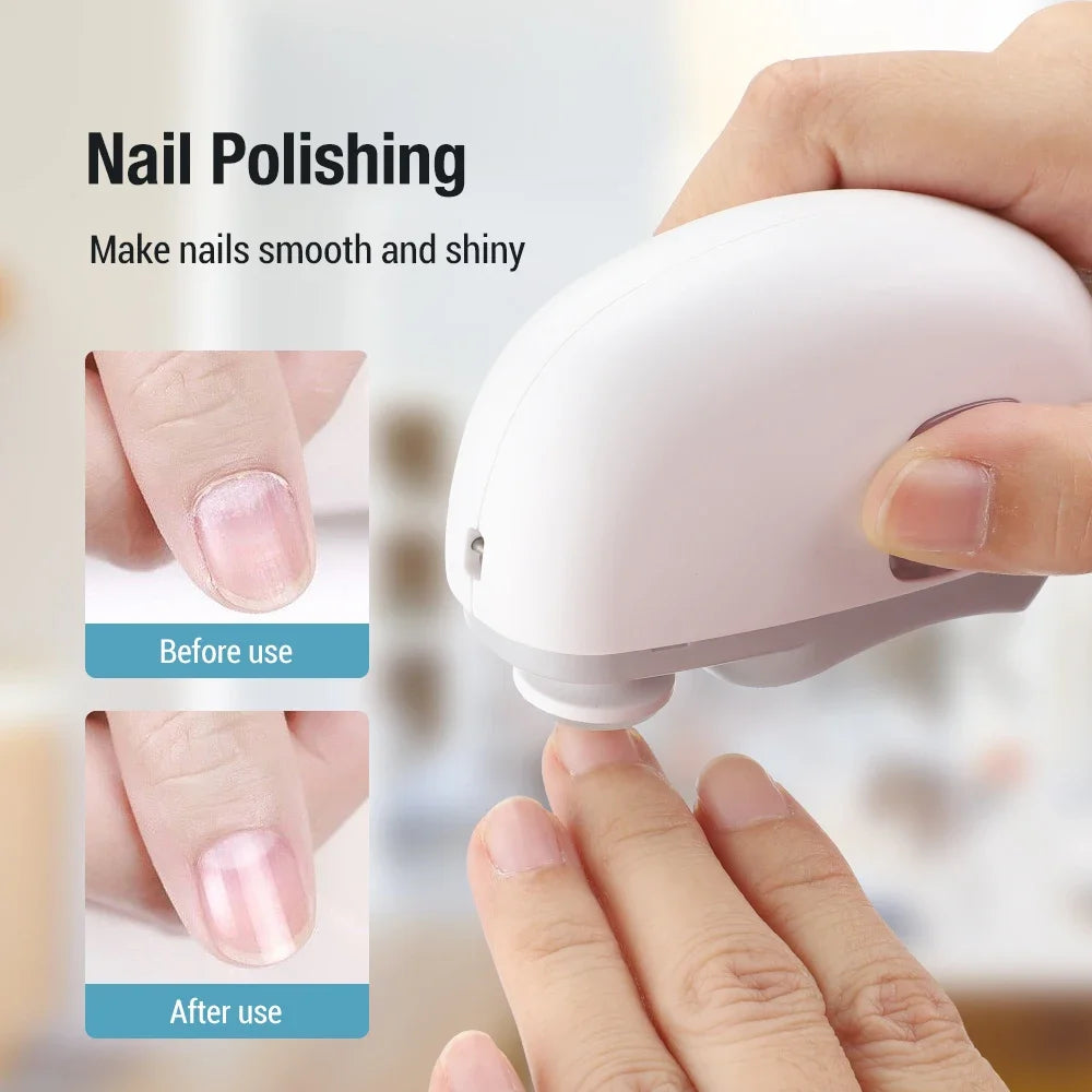 Electric Nail Clipper Grinding and Polishing