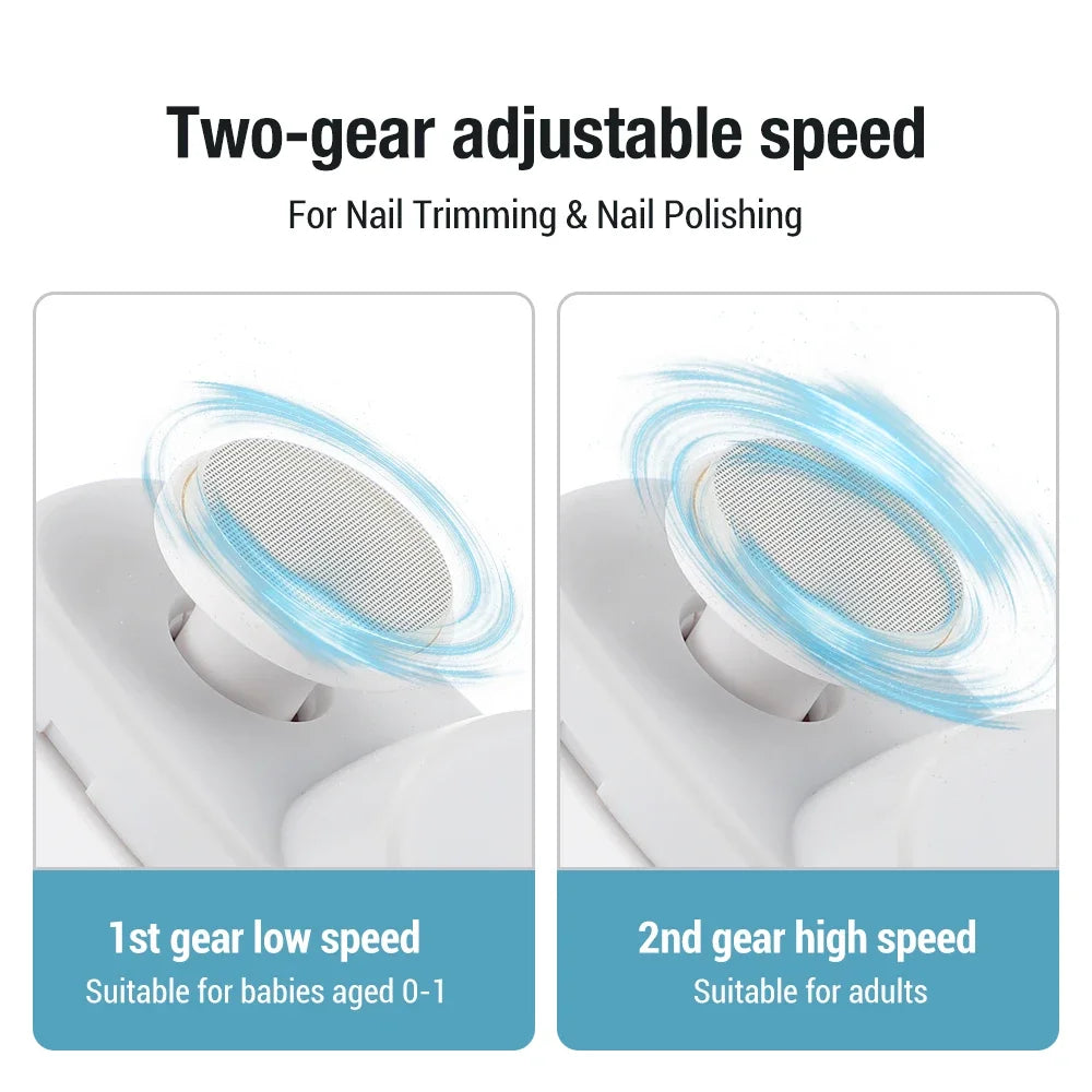 Electric Nail Clipper Grinding and Polishing